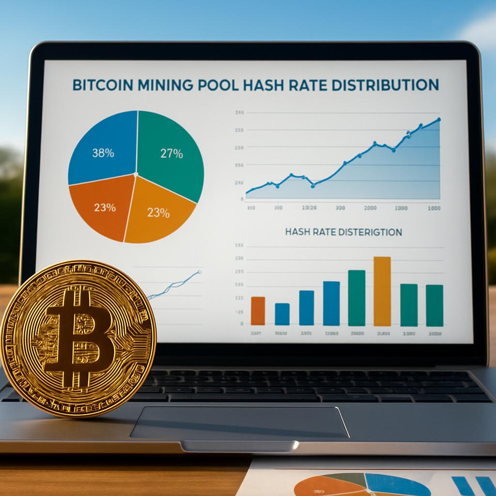 Bitcoin Mining Pool Hashrate Distribution Charts: Visual Analysis