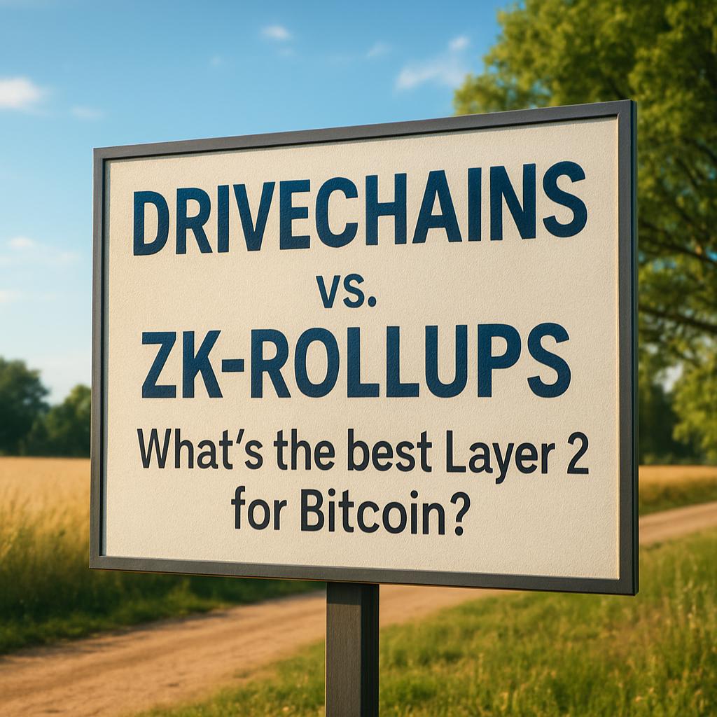 Drivechains vs. ZK-Rollups：ビットコインの最適なレイヤー2は何ですか？